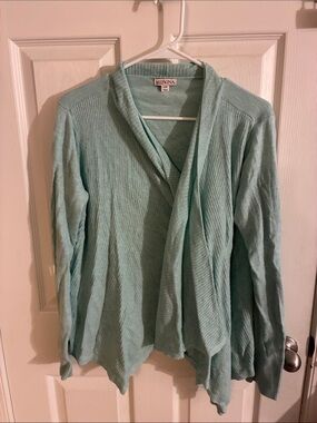 Merona large pastel green cardigan
